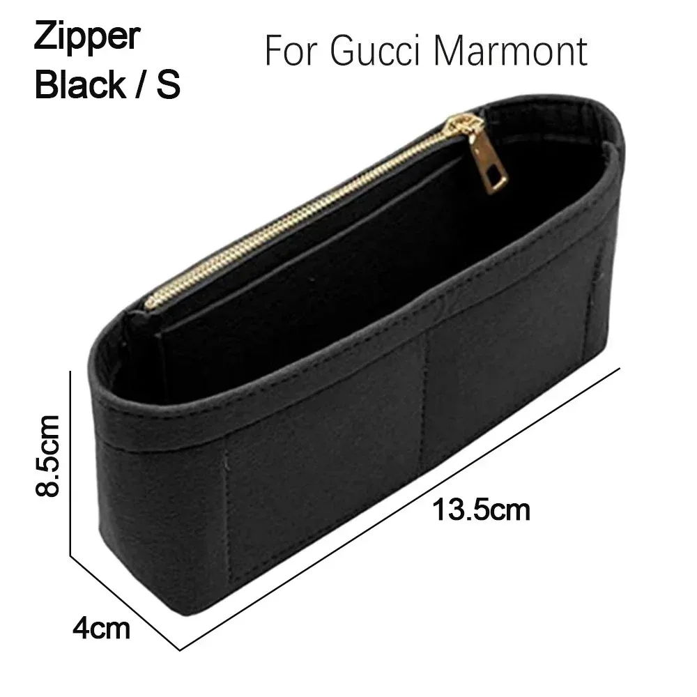sac à main en feutre, support de sac de rangement, doublure de sac à main, organisateur de sac pour loro piana extra pocket l19 pour marmont