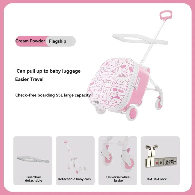 bagages pour enfants, garçons et filles pour enfants qui marcher, supports pour bébés, étuis de voyage, valises à roulettes d'embarquement, gadgets de voyage