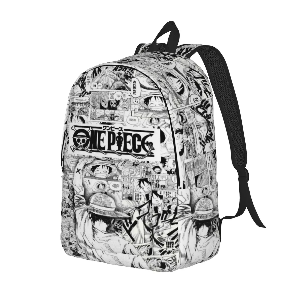 Sac à dos Luffys O-one-pieces pour hommes, femmes, adolescents, étudiants, sac à dos de travail, sacs en toile pour ordinateur portable, pour l'extérieur