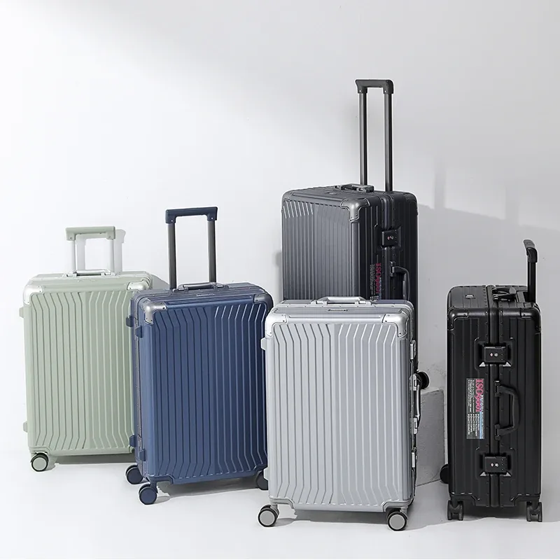 sushimu valise large poignée valise de voyage hommes 20 24 26 bagage à main femmes pc boîtier de chariot