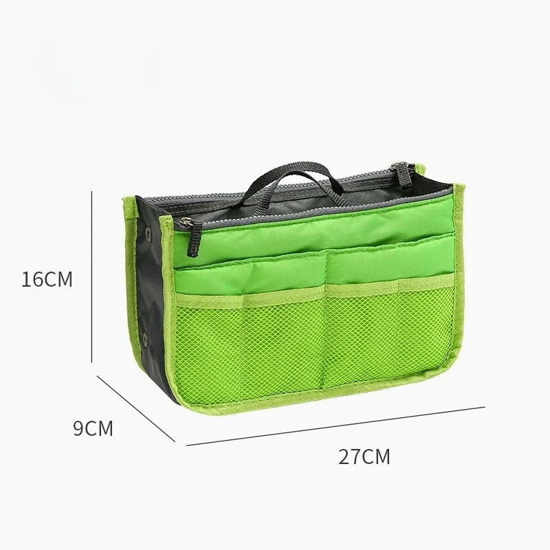 organisateur de sac à main en nylon pour femme, grand insert de rangement pour sac de voyage, trousse de maquillage, sac fourre-tout pas cher pour femme