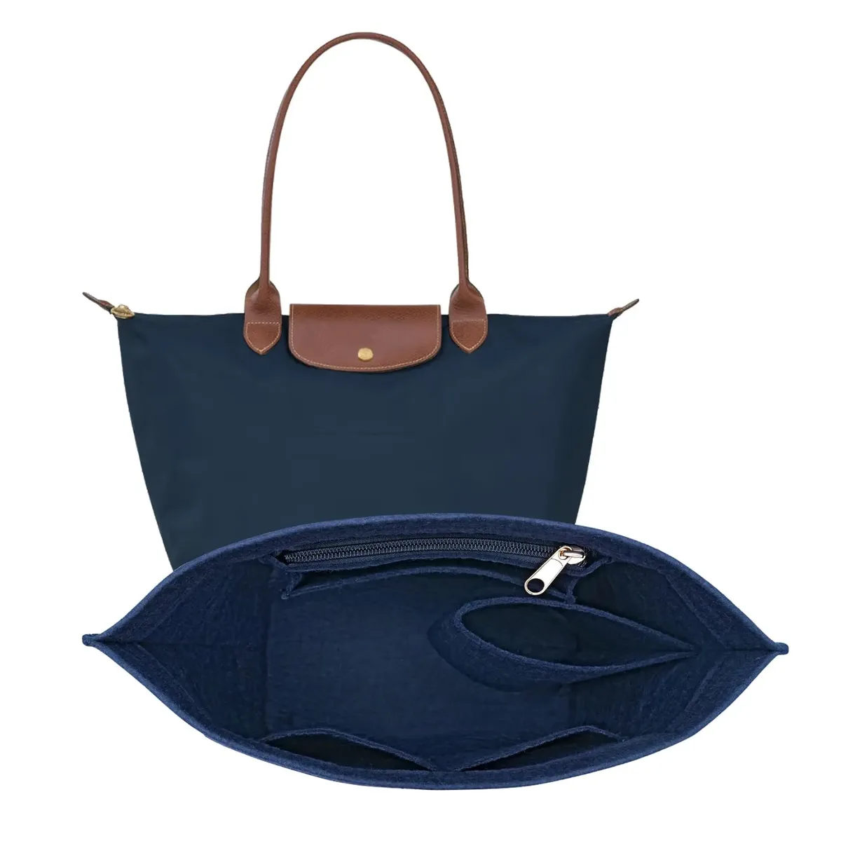 insert d'organisateur de sac à main, organisateur de sac en feutre pour organisateur de sac à main, 5 couleurs, 3 tailles