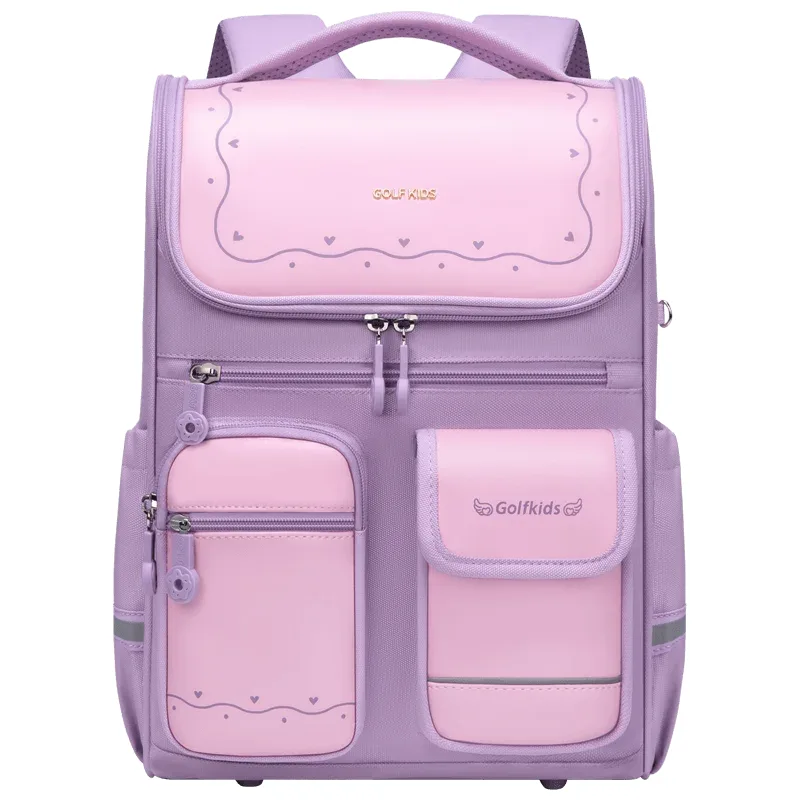 sac à dos d'école primaire golf pour enfants, sac à dos pour enfants, sac à dos pour enfants, garçons et filles, 3 inspectés année, 1, 2, 6