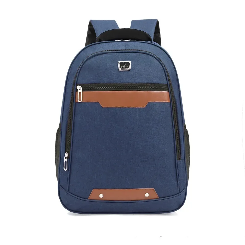 sac à dos simple et décontracté pour hommes, nouvelle grande capacité, sac d'ordinateur d'affaires, mode décontractée, sacs à bandoulière pour étudiants du premier cycle du secondaire
