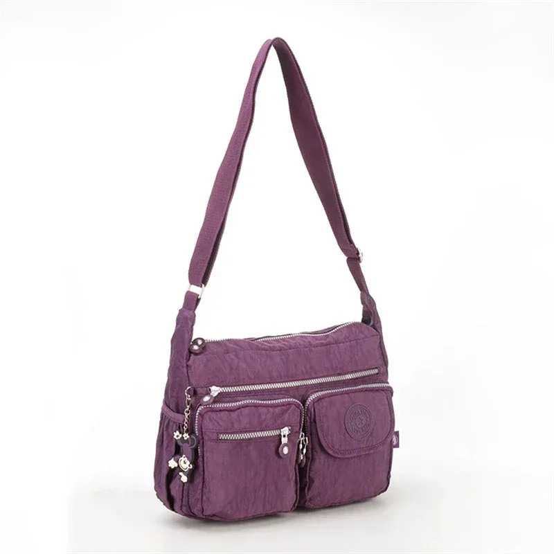 sac messager léger format a4, sac à bandoulière imperméable, sac unisexe grande capacité pour hommes et femmes