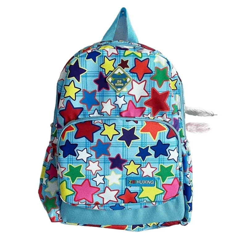 sac à dos coloré avec étoiles de dessin animé pour fille, cartable mignon, japonais, coréen, kawaii, rentrée sв, voyage, étudiant