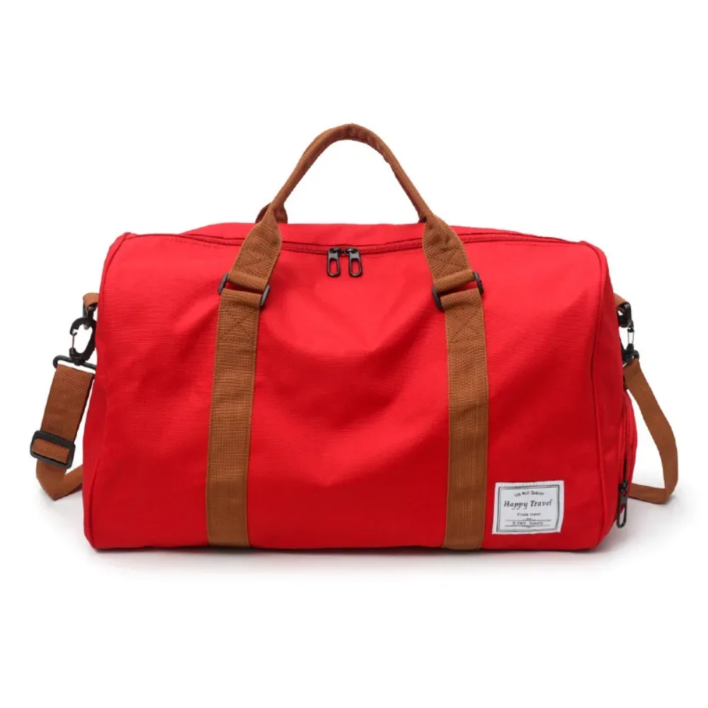 sac de voyage pour homme, grande capacité, sac de sport avec compartiment pour chaussures, sac à main décontracté pour les voyages courts