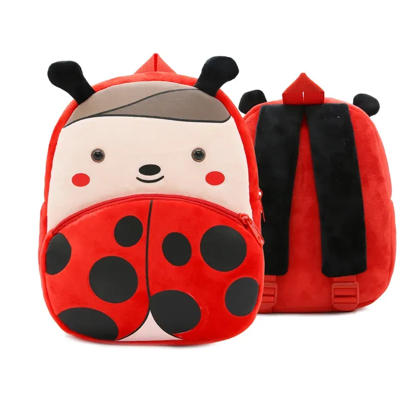 sacs à dos d'animaux de dessin animé 3d pour enfants, sac d'école en peluche douce pour enfants de la maternelle, cartables kawaii pour enfants, filles et garçons