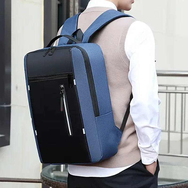 sac à dos multifonctionnel multi-poches, plusieurs couleurs, durable, léger pour hommes et femmes, voyage d'école d'affaires, trajet quotidien
