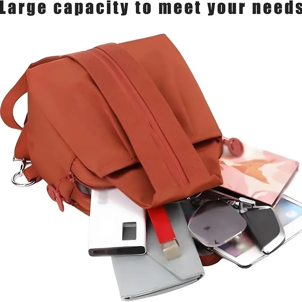nouveau sac à dos en tissu oxford grande capacité, sacs de poitrine imperméables, sac à bandoulière multi-usages multi-couches pour la randonnée en extérieur