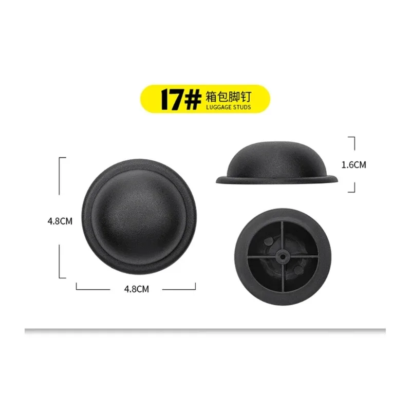 coussinets de pieds pour bagages, pièce de rechange pour valise astronomique, accessoires, 2 pièces