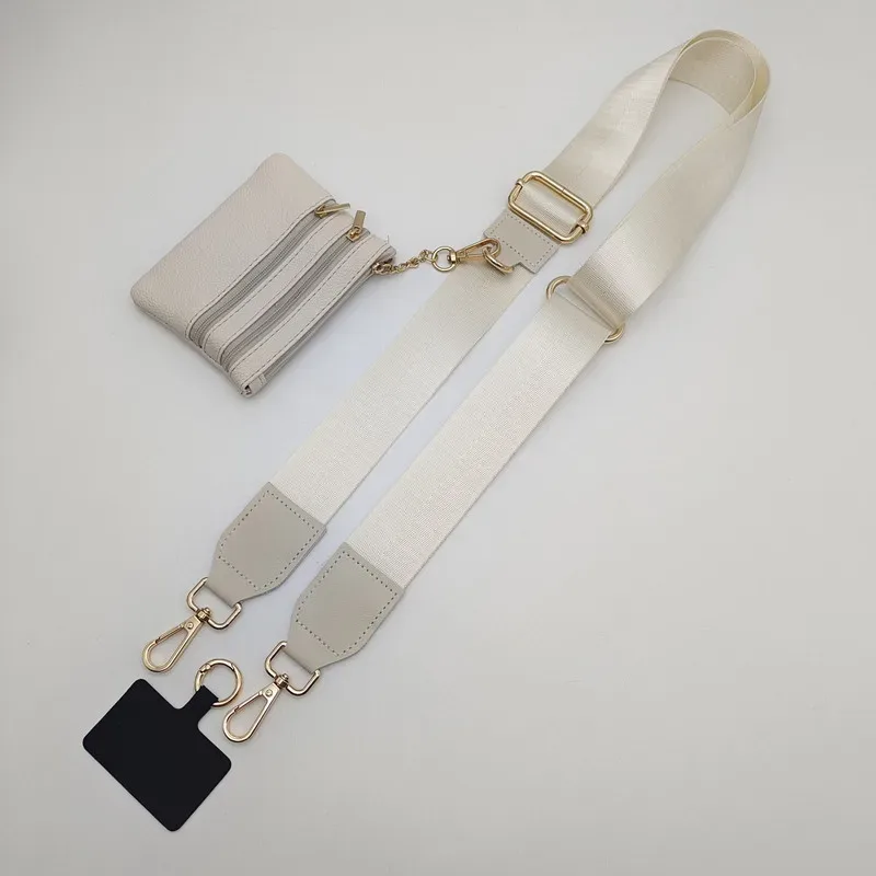 lanière de téléphone portable tendance, large sangle d'épaule amovible, sac de changement, sangle de poignet, sacoche asymétrique, accessoires, nouvelle collection