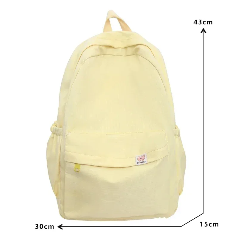 sac à dos en nylon imperméable pour femme, sac de voyage pour femme, sacs à dos, cartable pour adolescentes, sac à documents solide, cartable mochila, nouveau