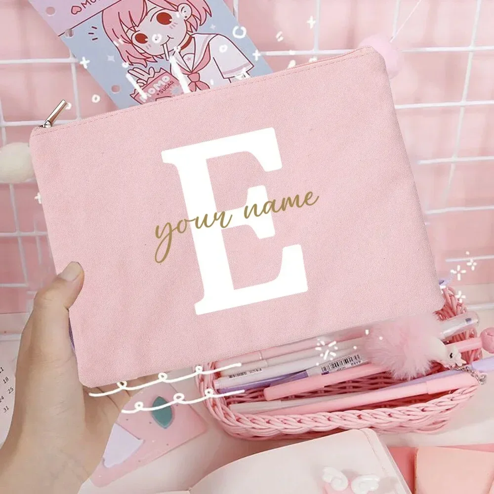 sacs cosmétiques personnalisés avec nom pour demoiselles d'honneur, trousse de maquillage pour filles, trousse de toilette de voyage, cadeaux de mariage et d'anniversaire pour elle