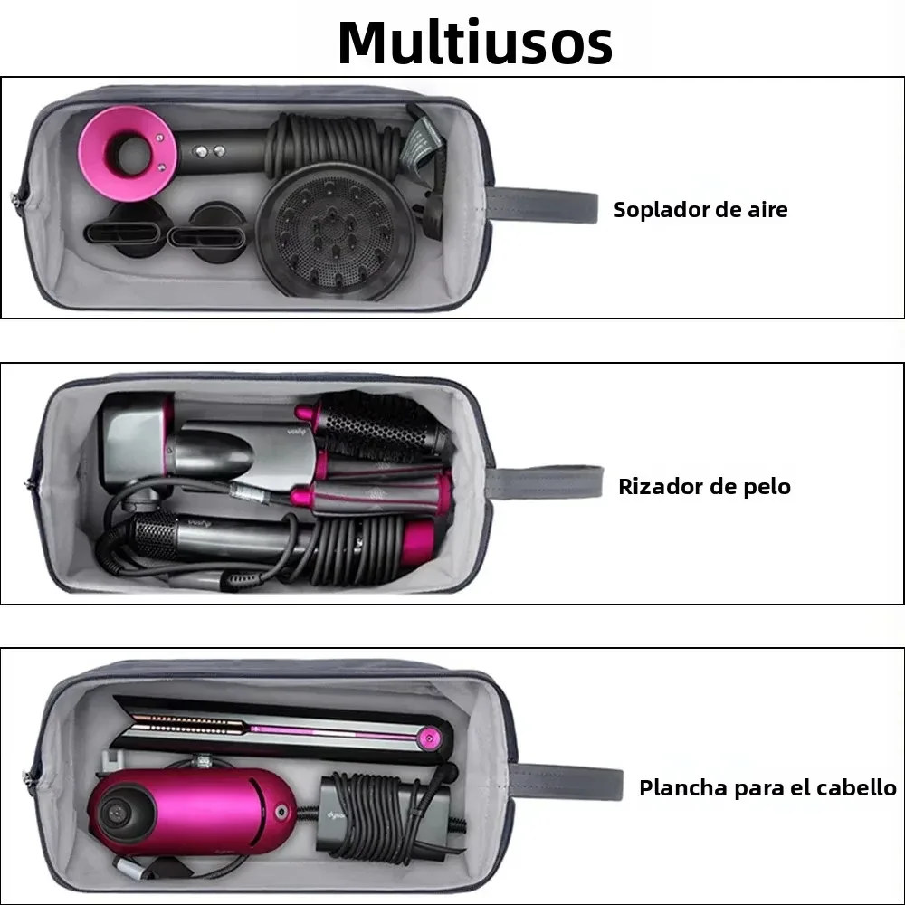 sac de rangement pour sèche-cheveux de voyage, sac de rangement pour fer à friser dyson supersonic, étui organisateur anti-poussière, grande capacité