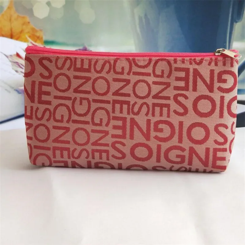 sac à cosmétiques portable avec fermeture éclair pour femme, trousse de maquillage, trousse de beauté multifonctionnelle, trousse de voyage, trousse de maquillage en poudre, trousse de toilette, porte-évaluation, mignon