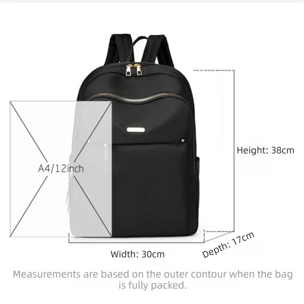 sac à dos décontracté de haute qualité pour femme, grande capacité, léger, sac d'école multifonctionnel, sac à bandoulière de voyage
