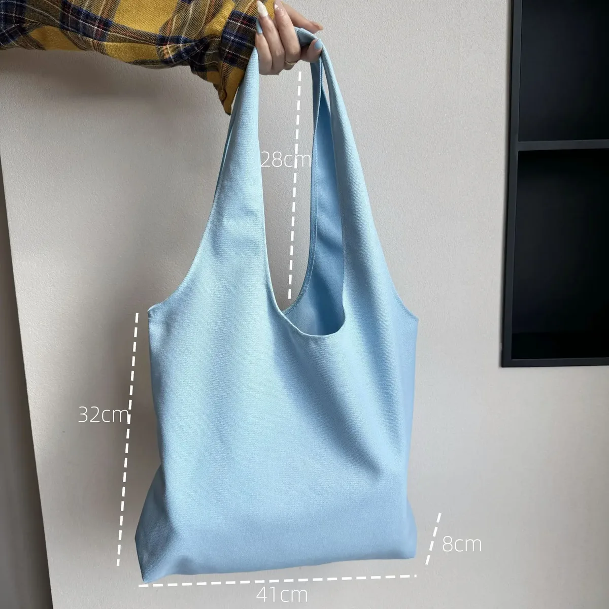 sac fourre-tout coloré avec logo personnalisé pour femmes, fourre-tout pliable et réutilisable pour le shopping, les déplacements, les voyages, sac en toile de grande capacité