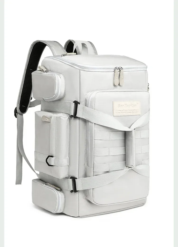 multi-poches hommes sac à dos pour ordinateur portable voyage grande capacité voyage affaires bagage à main week-end sac à dos décontracté bagages sac de randonnée bolso