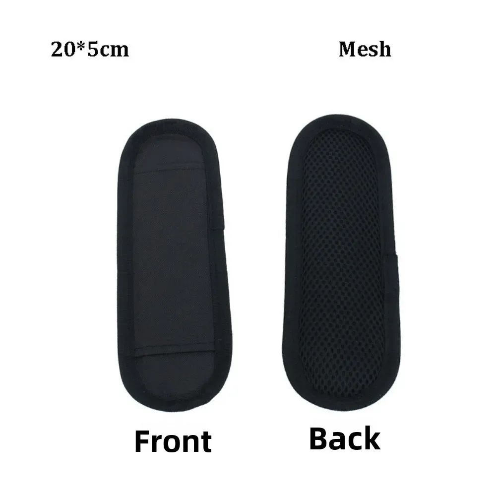 coussin de bandoulière détachable respirant de haute qualité pour sac à dos noir, accessoires de sac à bandoulière de décompression