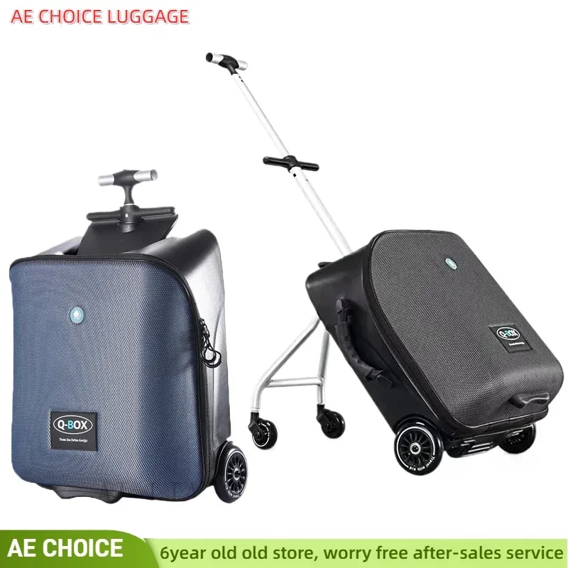 bagages à roulettes paresseux pour enfants, cabine de voiture pour bébé, valise de voyage, chariot à roulettes