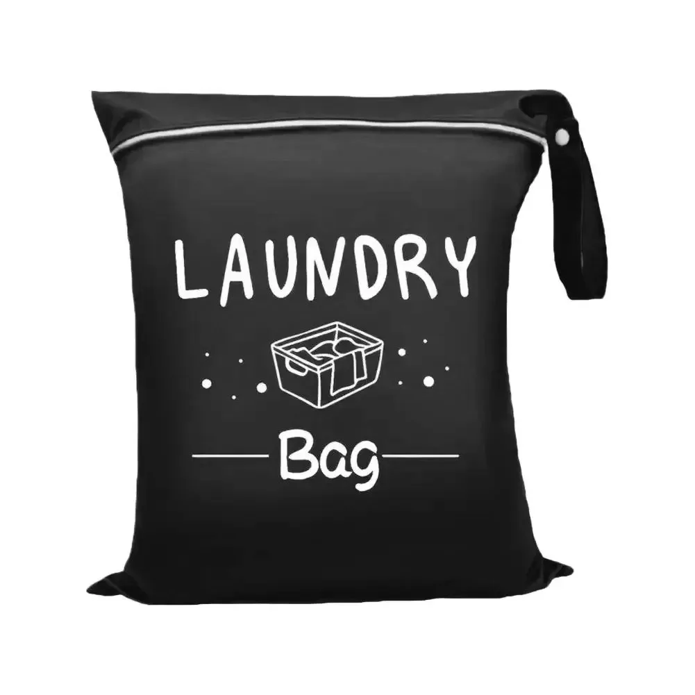 sac de voyage imperméable 4 couleurs pour linge humide et sec, pochette organisatrice avec fermeture éclair et sangle de suspension, sac de rangement portable