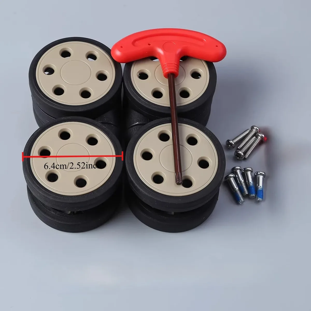 accessoires de valise adaptés aux roues de valises rimowa, remplacement, réparation de valises de voyage, roulettes universelles à roulement fluide