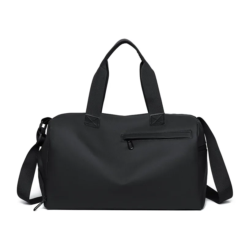 sacs de voyage oxford à grande capacité avec fermeture éclair, sacs de sport solides, sacs de fitness en tissu épaissi, sacs de sport imperméables de grande capacité