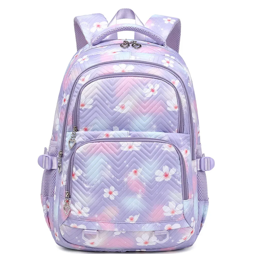 sac à dos coloré esthétique pour femmes, sac à dos de grande capacité, sacs d'école pour adolescentes, style collégial, cadeaux de rentrée scolaire