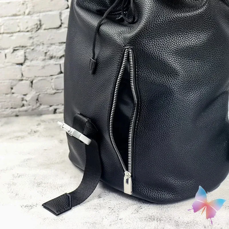 fashion street 1017 alyx 9sm sacs fermeture éclair latérale décorative fonctionnelle prise tactique cordon d'étanchéité sac à dos multifonctionnel
