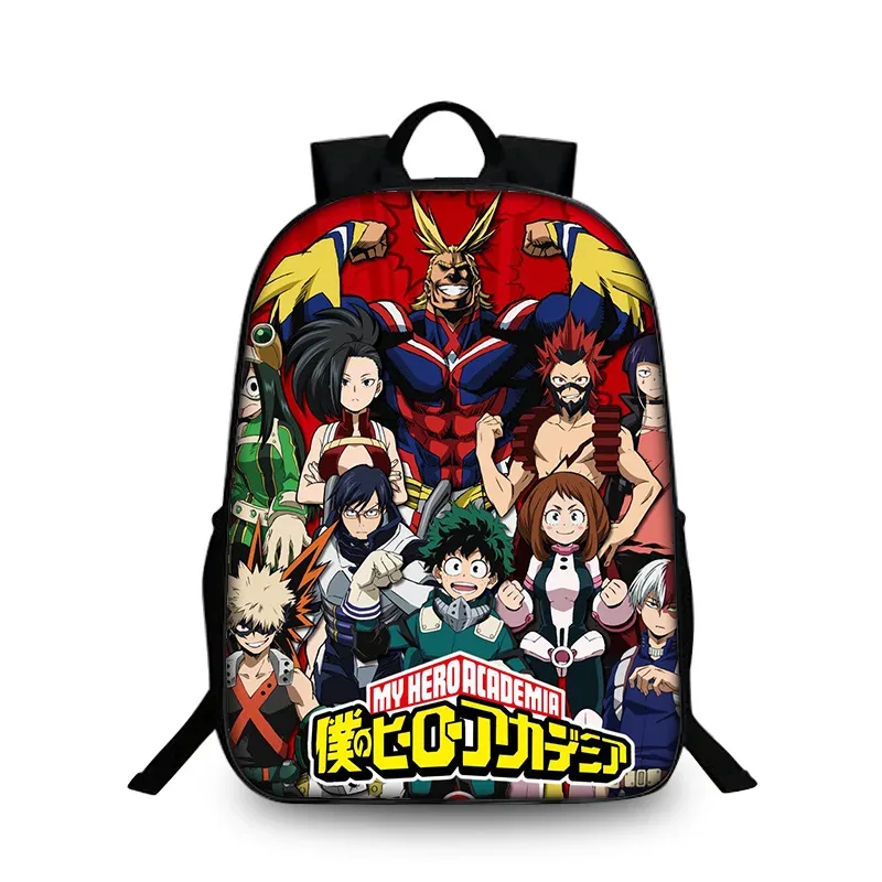 sac à dos my hero academy pour élèves du primaire et du secondaire
