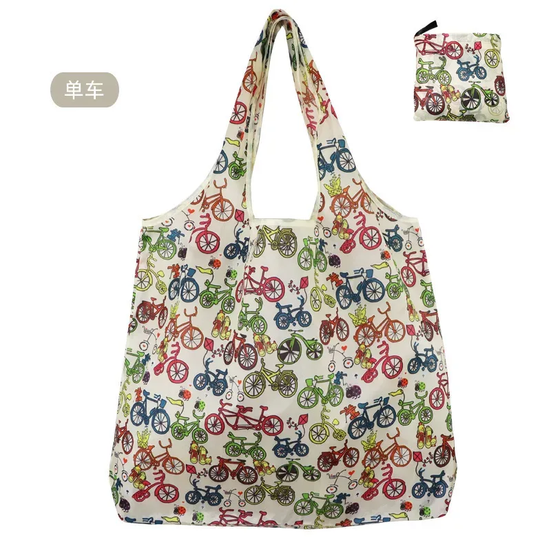 grand sac de courses portable pour femmes, fourre-tout pliable, écologique, réutilisable, pliable, étui d'épicerie, sacs à main, sacs de rangement