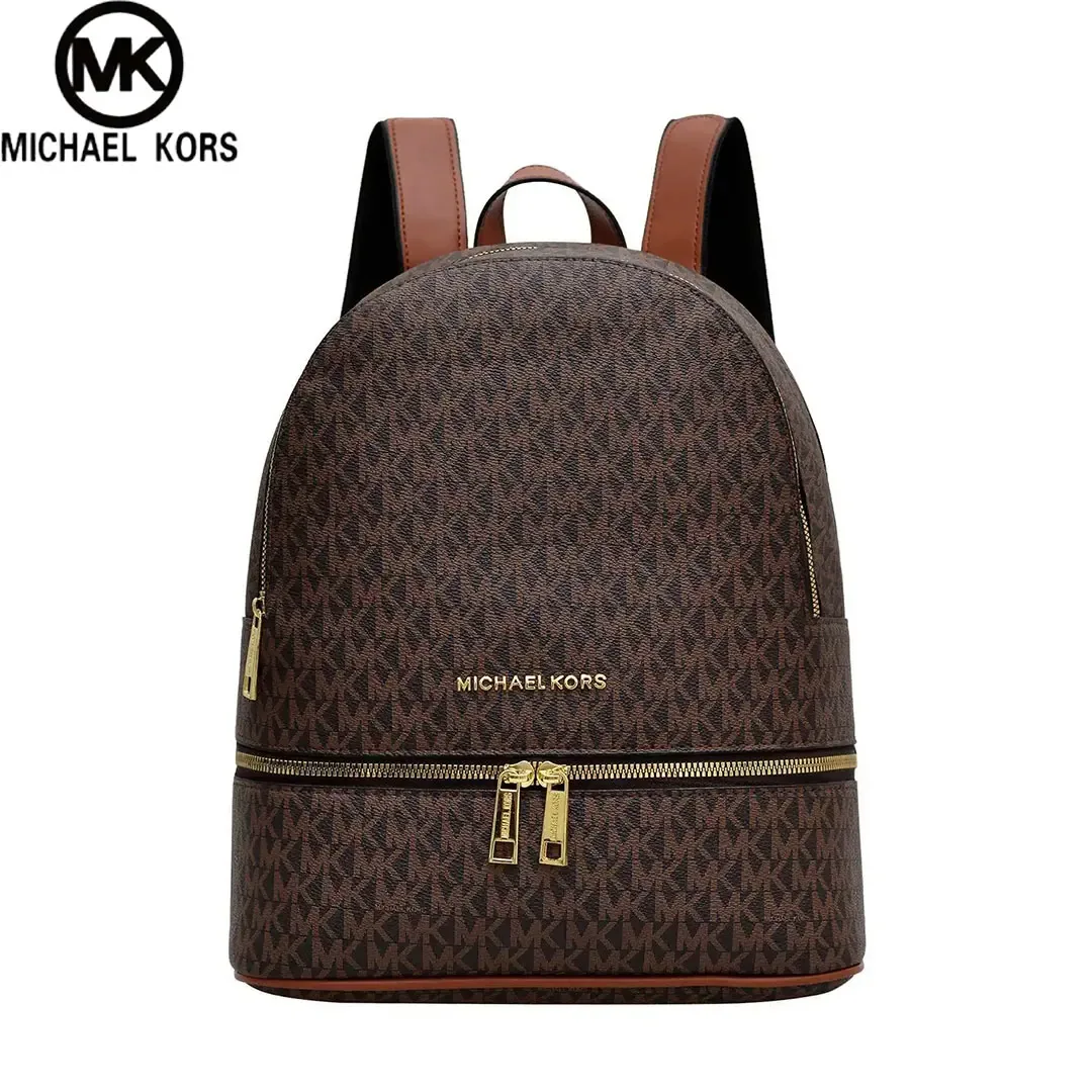 sac à dos de voyage michael kors young women's chamber - nouveau sac à bandoulière tendance grande capacité, sac de style livre de taille moyenne - couleur