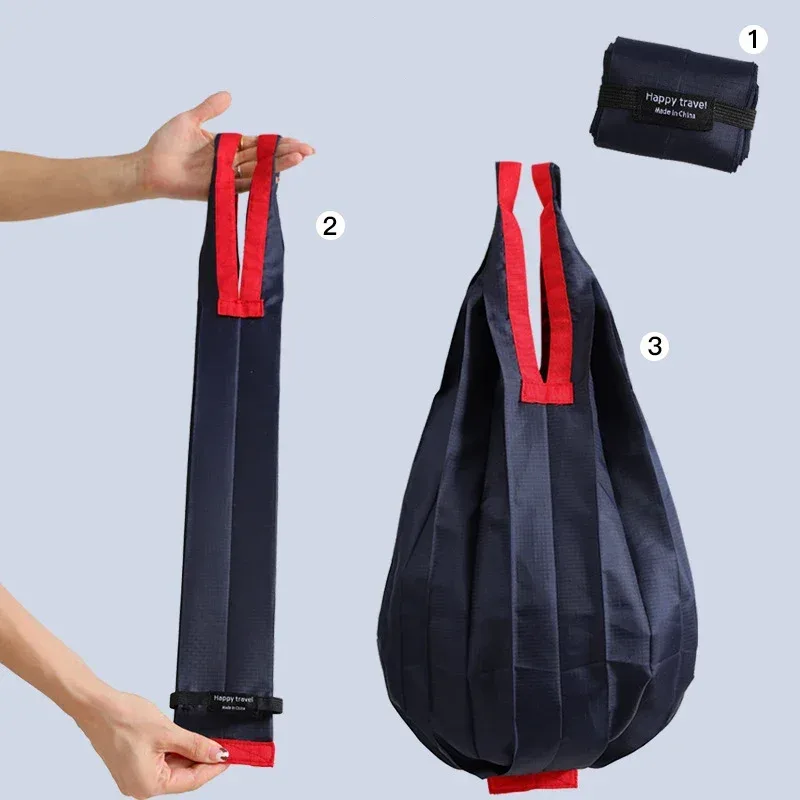 sac de courses écologique imperméable, sac à main pliable de grande capacité, sacs d'organisation pour la maison, sac de voyage portable