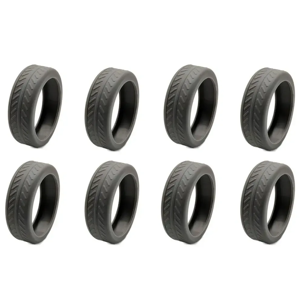 4/8 pièces de protections en silicone pour roues de bagages, réduisent l'usure et le bruit des roues, protège-roues pour valises