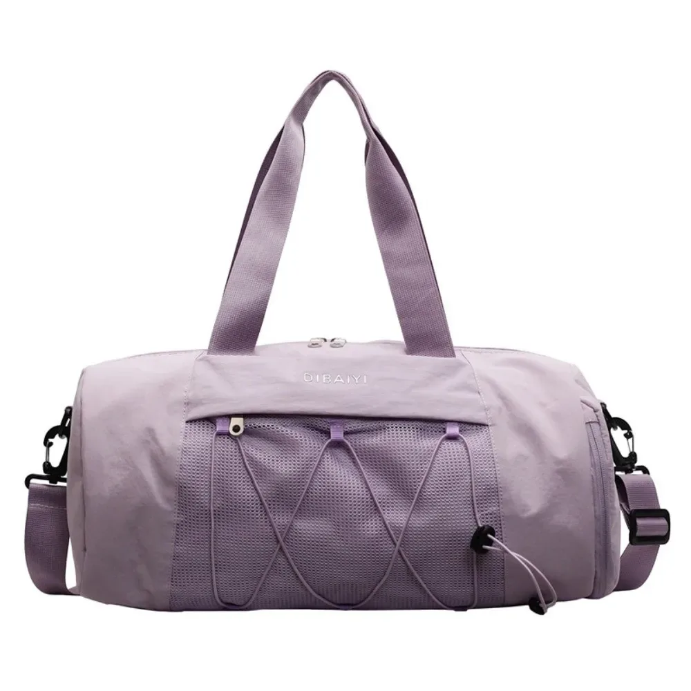 sac de voyage coréen grande capacité, imperméable, pour sport et fitness, sac à bandoulière avec compartiment sec et humide séparé