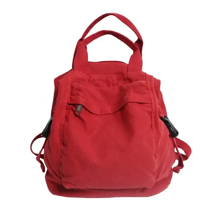 sac d'ordinateur haute capacité pour jeunes étudiants, sac à main en toile à la mode, sac à dos pour femmes pour le rangement de voyage