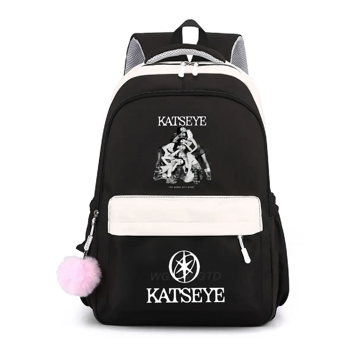 sac à dos katseye tour merch pour filles, garçons, enfants, sac à dos décontracté pour l'école, sacs de voyage, sac à dos de jour pour l'extérieur, sac à dos pour filles