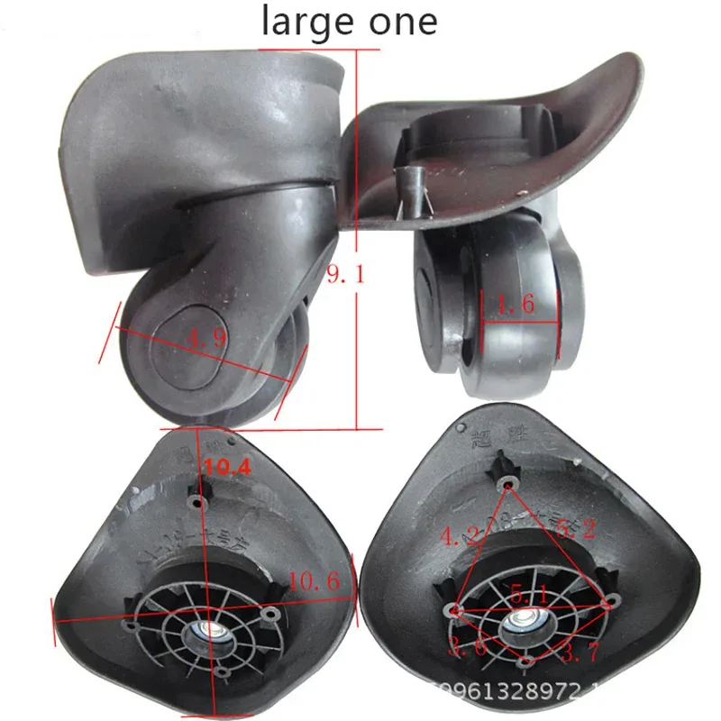 a01 a08 a-08 roues d'avion silencieuses boîtier de chariot bagages roue universelle valise réparation accessoires roues de remplacement roulette
