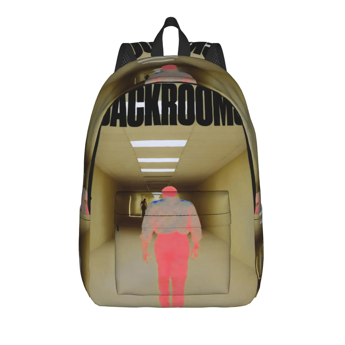 sac à dos backrooms horror movie 2026 pour hommes et femmes, sac à dos cool pour étudiants et professionnels, sacs en toile pour l'université, cadeau