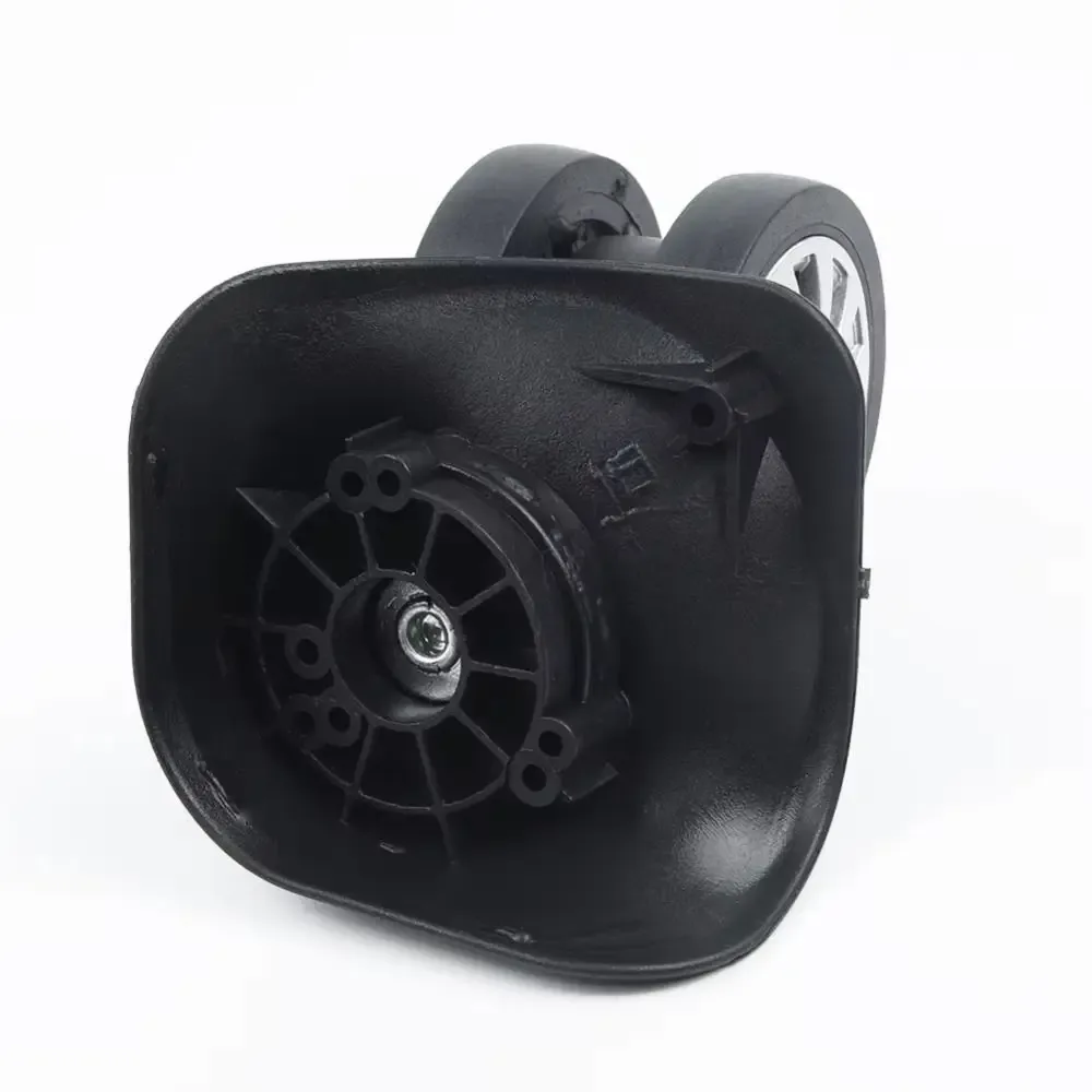 4 pièces universelles bagages valise roues pièces de rechange noir bagages roues pivotantes 360 degrés silencieux boîtier de chariot sacs à roulettes