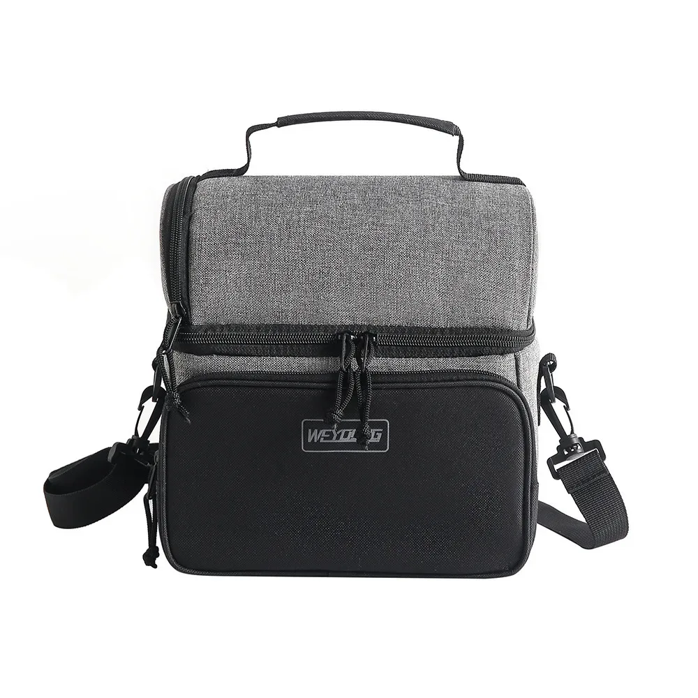 sac d'isolation thermique oxford de grande capacité, sac de rangement de fruits pour les déplacements au bureau, sac isotherme thermique étanche pour boissons et boissons