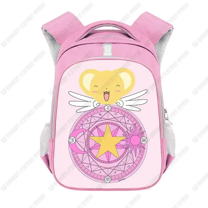 anime anime cardcaptor sakura sac à dos pour adolescente filles enfants sacs d'école femmes sacs à dos d'ordinateur portable enfants maternelle sac cadeau