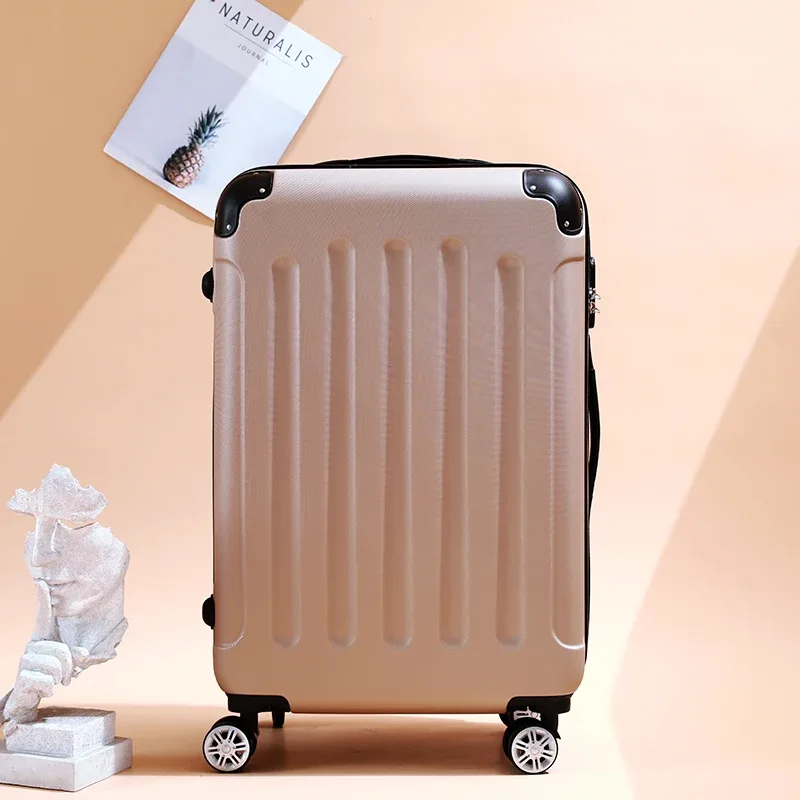 dropshopping 20 pouces pc bagages abs sac à bagages voyage boîtier de chariot 20 pouces unisexe luxe valise à roulettes
