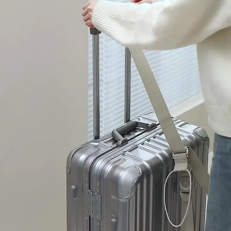 ceinture d'emballage réglable pour valise, sac de voyage, fixation de fixation, sangle de bagage élastique universelle avec crochet, 1 pièces