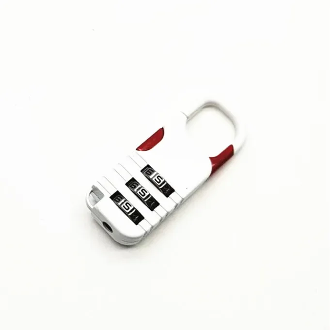 mini cadenas à combinaison à 3 chiffres en alliage de zinc, le petit cadenas à combinaison sécurisé pour valises, bagages, porte-documents, sacs d'ordinateur