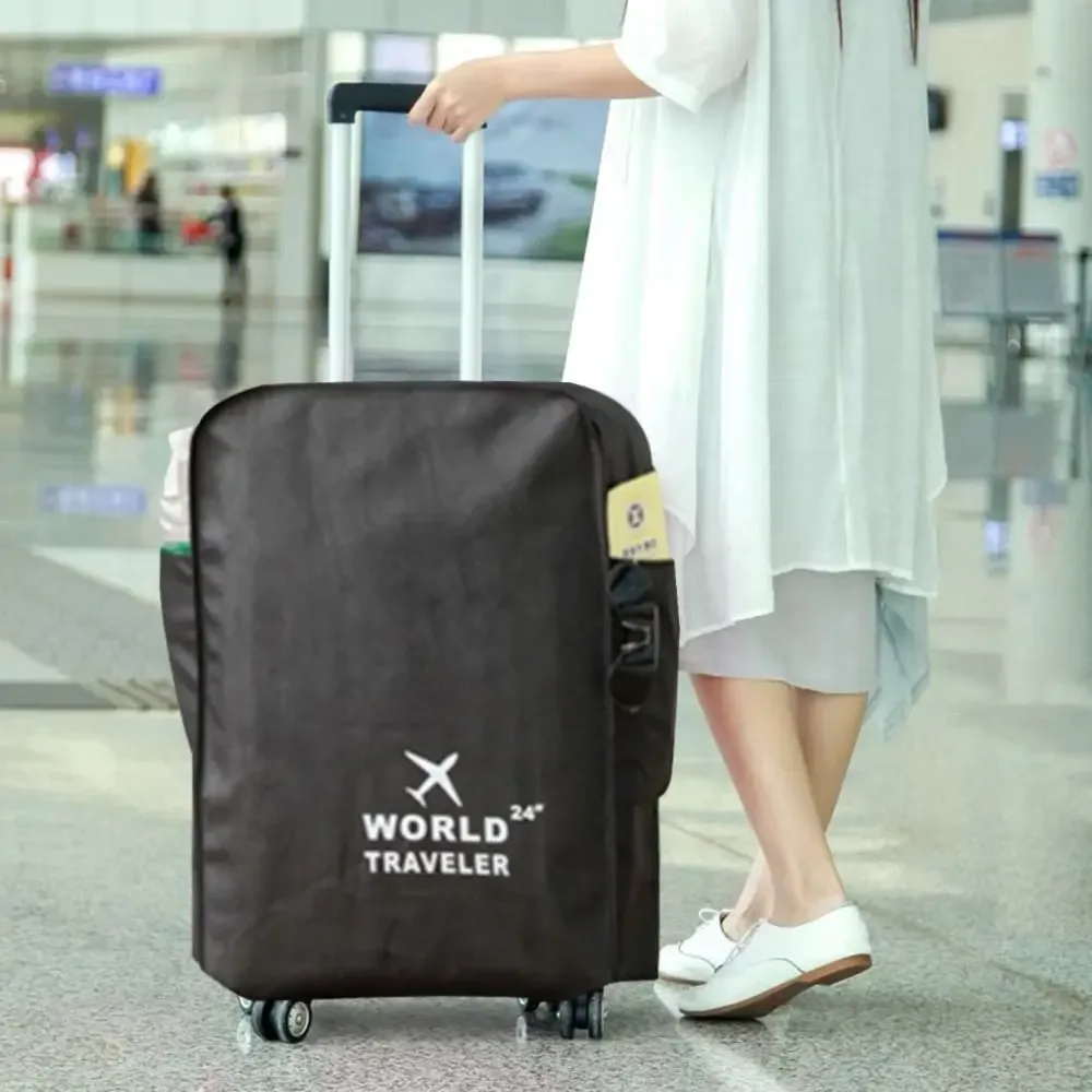 nouvelle housse de protection pour bagages de voyage de 20 à 30 pouces, imperméable, résistante à l'usure, anti-poussière, housse de protection pour valise
