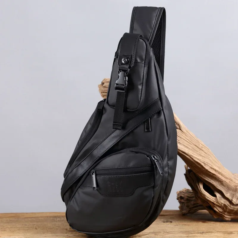 sac à dos à bandoulière pour hommes, sacs à bandoulière tactiques militaires, sac de voyage en nylon imperméable pour hommes, sac de poitrine, sac à dos