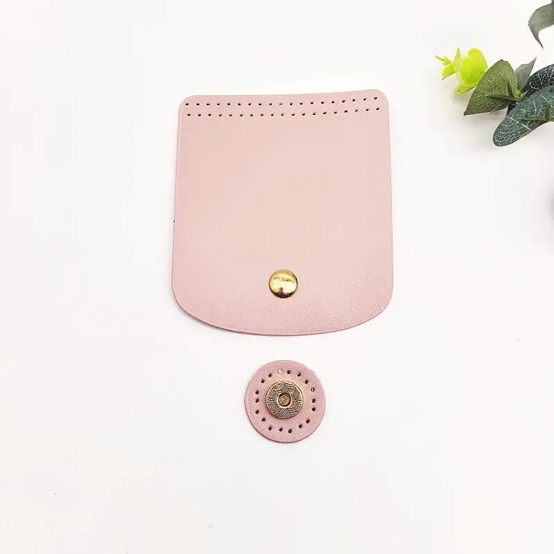 couverture de rabat de sac en cuir pu indémodable, accessoires de sac en crochet diy pour femmes, pièces de rechange pour sac bandoulière fait main
