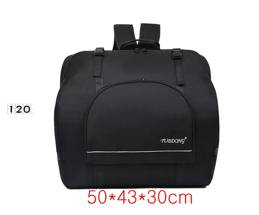 sac accordéon durable, boîte à presser pour piano, accessoires d'instruments de clavier, sac à dos pour rayon de basse 60/80/96/120, rangement réglable